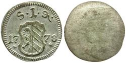 World Coins - German States. Nuremberg AR Pfennig