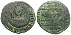 World Coins - Islamic. Anatolia & al-Jazira (Post-Seljuk). Zangids (al-Jazira). Mu'izz al-Din Mahmud (AH 605-639 / AD 1208-1242) Æ Dirhem