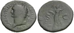 Ancient Coins - Domitian, as Caesar (AD 69-81) Æ As / Minerva