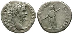 Ancient Coins - Septimius Severus (AD 193-211 AD) AR Denarius / Minerva
