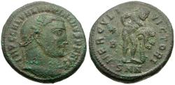 Ancient Coins - Maximinus II Daia (AD 310-313) Æ Follis / Hercules