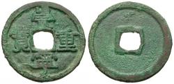 Ancient Coins - China. Northern Sung Dynasty (AD 960-1127). Hui Tsung (1101-1125). Fiduciary Æ 10 Cash Series