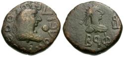 Ancient Coins - Bosporian Kings. Thothorses (AD 285-309) Æ19 / Diocletian