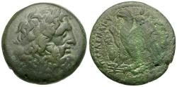 Ancient Coins - Ptolemaic Kings of Egypt. Ptolemy II Philadelphos (285-246 BC) Æ28
