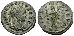 Ancient Coins - Tacitus (AD 275-276) Silvered Æ Antoninianus / Fides