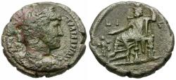 Ancient Coins - Hadrian (AD 117-138). Egypt. Alexandria Billon Tetradrachm / Serapis and Kerberos