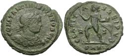 Ancient Coins - Constantine II, as Caesar (AD 316-337) Æ3 / Claritas