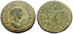Ancient Coins - Tranquillina (AD 238-244). Cilicia. Tarsos Æ31 / Dionysos