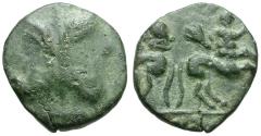 Ancient Coins - Macedon. Thessalonika Æ16 Reduced AS / Centaurs