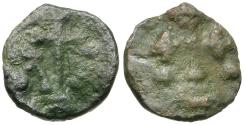 Ancient Coins - *Sear 1734* Byzantine Empire. Leo VI the Wise (AD 886-912) Cast Æ Follis