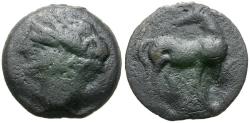 Ancient Coins - Carthage. Zeugitania Æ20 / Horse
