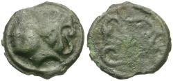 Ancient Coins - Ancient France. Celtic Gaul. Durocasses Tribe Potin