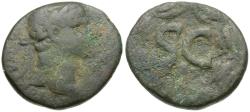 Ancient Coins - Trajan (AD 98-117). Seleucis and Pieria. Antioch Æ26 / Wreath