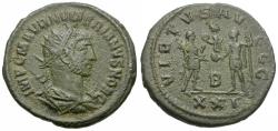 Ancient Coins - Numerian, as Caesar (AD 283-284) &#198; Antoninianus / Emperor and Jupiter