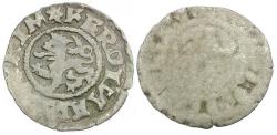 World Coins - Kingdom of Bohemia. Ferdinand I (1521-1564) AR Uniface Weiss-Pfennig
