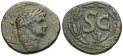 Ancient Coins - Domitian (AD 81-96). Seleucis and Pieria. Antioch Æ27 / Wreath
