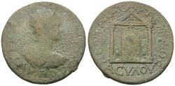Ancient Coins - Gordian III (AD 238-244). Pamphylia. Perge Æ32 / Temple