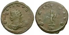 Ancient Coins - Gallienus, sole reign (AD 260-268) Æ Antoninianus / Genius