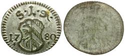 World Coins - German States. Nuremberg AR Pfennig
