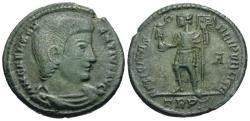 Ancient Coins - Magnentius (AD 350-353) Æ Centenionalis / Emperor