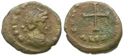 Ancient Coins - Honorius (AD 395-423) Æ4 / Cross