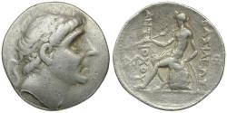 Ancient Coins - Seleukid Kings. Antiochos II Theos (261-246 BC) AR Tetradrachm