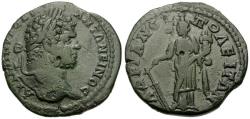 Ancient Coins - Caracalla (AD 198-217). Thrace. Hadrianopolis Æ27 / Tyche
