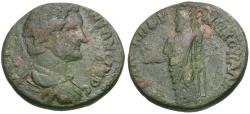 Ancient Coins - Antoninus Pius (AD 138-161). Lydia. Sala. Androneikos Salamon, magistrate Æ20 / Zeus