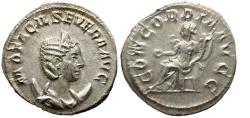 Ancient Coins - Otacilia Severa (AD 244-249) AR Antoninianus / Concordia