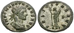 Ancient Coins - Probus (AD 276-282) Silvered Æ Antoninianus / Felicitas