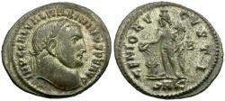 Ancient Coins - Maximinus II Daia (AD 310-313) Æ Follis / Genius