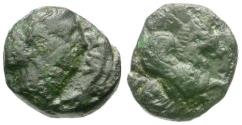Ancient Coins - Mysia. Lampsakos Æ10 / Pegasus