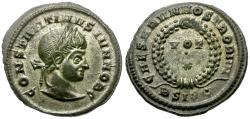 Ancient Coins - Constantine II, as Caesar (AD 316-337) Æ3 / Votive