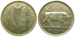 Ancient Coins - Ireland Silver Shilling / Bull