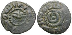 World Coins - Islamic. Umayyad Caliphate Æ Fals / Palm Tree