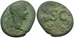 Ancient Coins - Trajan (AD 98-117). Seleucis and Pieria. Antioch Æ AS / Wreath