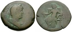 Ancient Coins - Hadrian (AD 117-138). Egypt. Alexandria Æ Hemidrachm / Isis