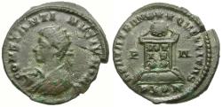 Ancient Coins - Constantine II, as Caesar (AD 316-337) Æ3 / Altar