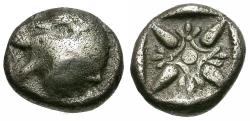 Ancient Coins - Ionia. Miletos AR 1/12 Stater