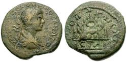 Ancient Coins - Severus Alexander (AD 222-235). Cappadocia. Caesarea Æ25 / Mt. Argaeus