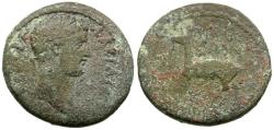 Ancient Coins - Hadrian (AD 117-138). Ionia. Ephesus Æ19 / Stag