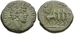 Ancient Coins - Commodus (AD 177-192). Egypt. Alexandria BI Tetradrachm / Nike in Quadriga