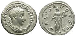 Ancient Coins - Gordian III (AD 238-244) AR Denarius / Salus