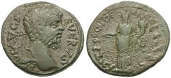 Ancient Coins - Septimius Severus (AD 193-211). Pisidia. Antioch Æ24 / Tyche