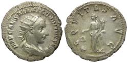 Ancient Coins - Gordian III (AD 238-244) AR Antoninianus / Aequitas