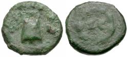 Ancient Coins - Titus (AD 79-81) Æ Quadrans / Modius