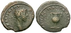 Ancient Coins - Commodus (AD 177-192). Thrace. Pautalia Æ20 / Krater