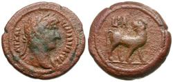 Ancient Coins - Hadrian (AD 117-138). Egypt. Alexandria Æ Obol / Panther