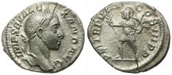 Ancient Coins - Severus Alexander (AD 222-235) AR Denarius / Mars