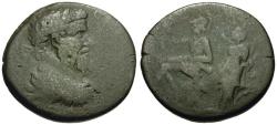 Ancient Coins - Septimius Severus (AD 193-211). Macedon. Edessa Æ26 / Roma